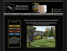Tablet Screenshot of houghtonmfg.com